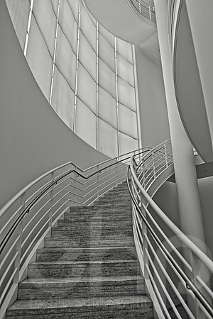 Getty Museum Grand Staircase (40x60)